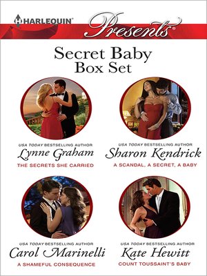 cover image of Secret Baby Bundle--4 Book Box Set